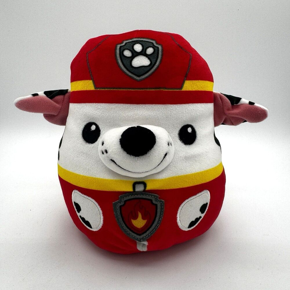 PAW Patrol Marshall/Marcus Squish Plush 8" Soft Stuffed Toy